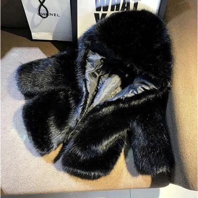 China Regular Wholesale Warm Selling Winter Kids Stylish Fur Coats For Little Girls for sale