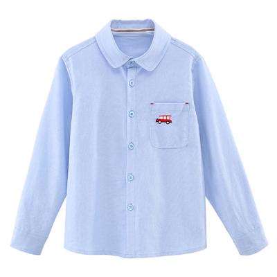 China Anti-wrinkle casual long sleeve cotton printed latest summer shirt designs for boys for sale