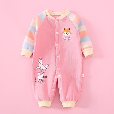 China Wholesale Comfortable Breathble Grade One Winter Cute Cartoon Infant Jumpsuit Grow Baby Romper for sale