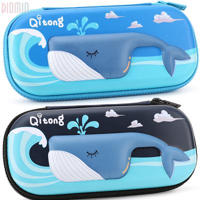 China Creative pencil case the latest fasion plush multifunctional display stationery large capacity for sale