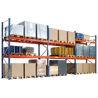 China Logistics Transportation Warehouse Heavy Duty Steel Factory Industrial Pallet Storage Shelf Racks for sale