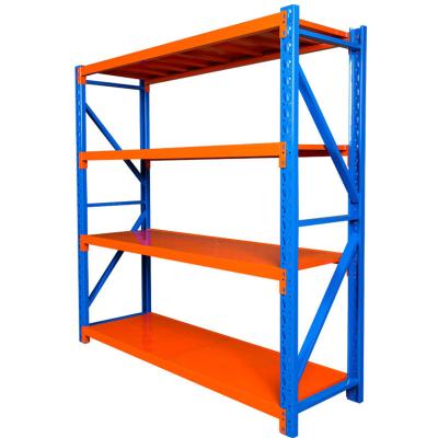 China Small Medium Duty Corrosion Protection Metal Shelf For Logistics Warehouse Rack Equipment For LED for sale