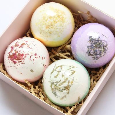 China Home.Hotel.Bathroom.Shower Room Aixuan OEM ODM Private Label Petals Colorful Scented Vegan Fizzy Bombs Gift Set Bath Bomb Set for sale