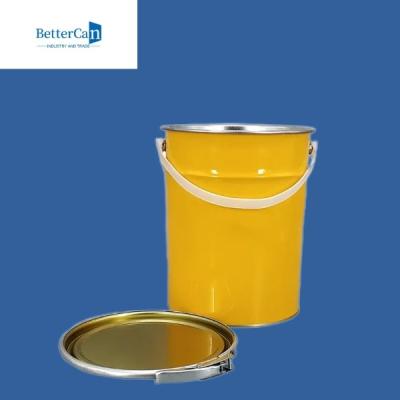 China 0.28mm-0.35mm Metallfarbe Pail Round der 5 Liter-Blecheimer UNO genehmigte zu verkaufen