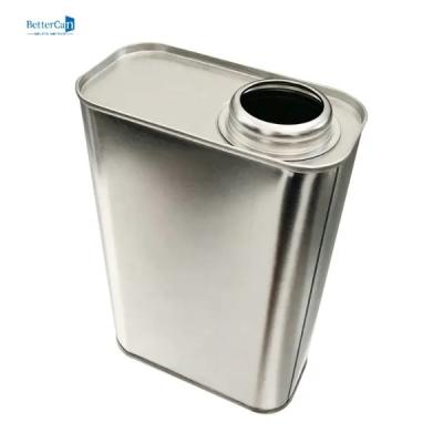 Cina coperchio a vite normale dell'imbuto di Tin Custom Tin Containers With dell'olio per motori 500ml in vendita