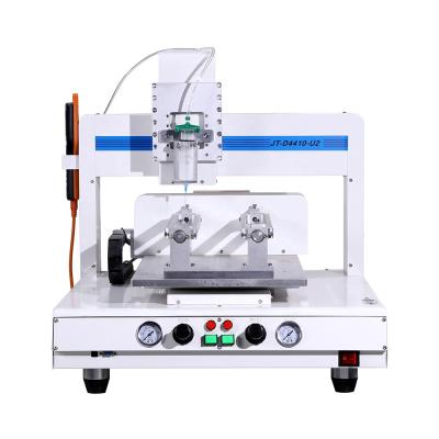 China Maker Desktop Liquid Glue Dispenser Epoxy Silicone Mixing Automatic Liquid Dispensing Machine for sale