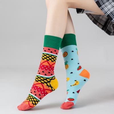 China Harajuku Funny QUICK DRY Cartoon Fashion Autumn Winter Couple Cotton ab Cute Socks for sale