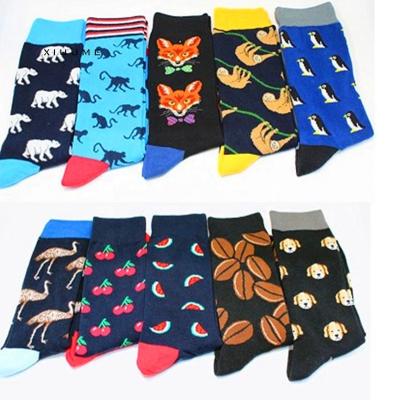 China European wholesale antibacterial skateboard creative comfortable tube cartoon style funny socks cotton for sale