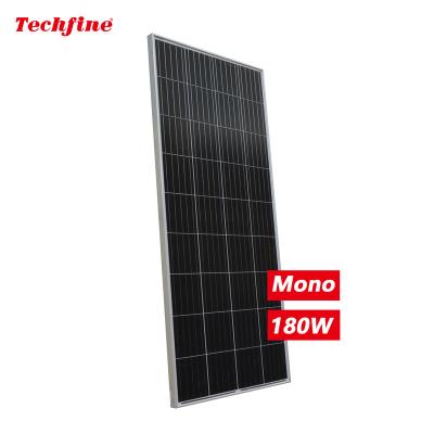 China chinese home use solar home system 180w pv 180 watt perc black q cell roof monocrystalline solar panel tile industrial on sale for sale