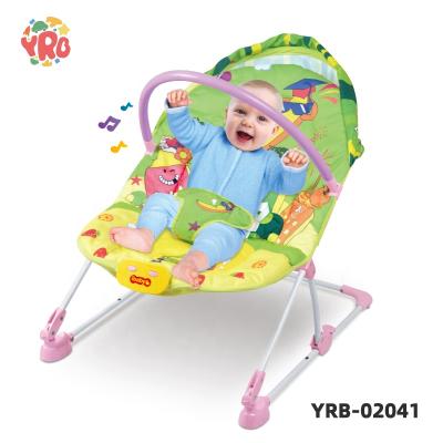 China Multifunctional Safety Comfortable Baby Rocker Chair Baby Swing Chair Good for Kids Sleeping Baby Rocker with Tent for sale