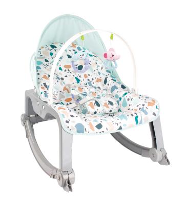 China Deluxe Comfortable Rocker Chair Music Vibration Baby Seat Electric Baby Rocking Chair for sale