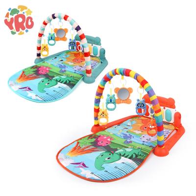 China More Popular Safety Wholesale Price Music Game Blanket Baby Fitness Toy Piano Stand for sale