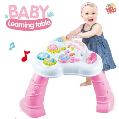 China New multi-functional zero-function children's educational table infant early education toy table for sale