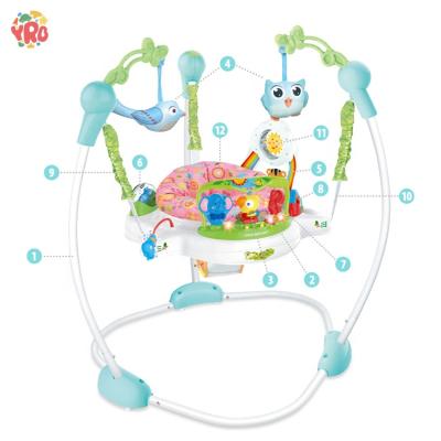 China Best Selling Zero Goods Using Baby Multifunctional Music Jumping Children's Swing Chair for sale