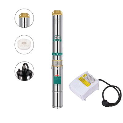 China Home Well Outlet 4inch 1.5inch Multistage Submersible Deep Well Pump for sale