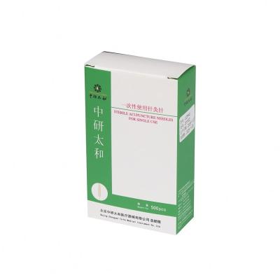 China Body taihe Huanqiu hand acupuncture needle device zhongyan 100pcs/box for sale