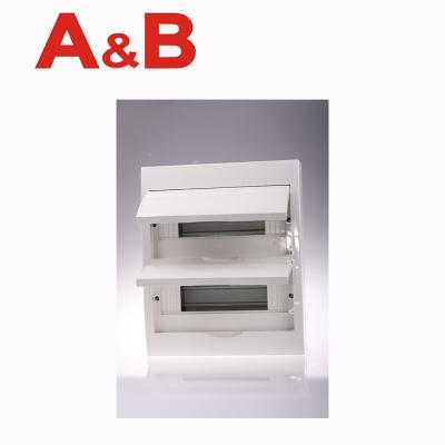 China Outdoor Distribution Box 24 Pole Mount IP40 White Door TX-MS24 Ways for sale