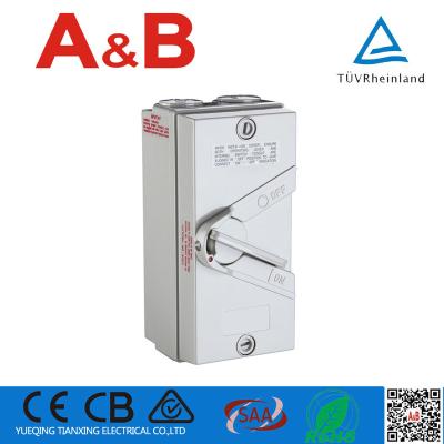 China CE SAA CB yueqing*3p leakage protection switch'* weatherproof isolator switch included shipping@ online for sale