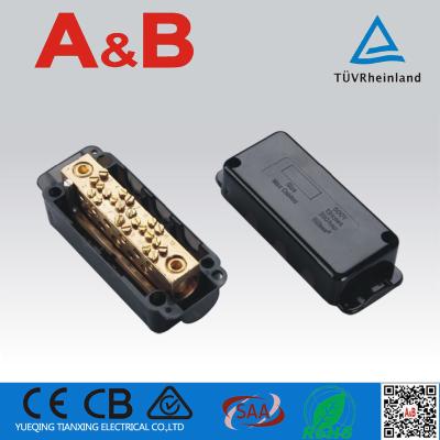 China Brass+Pa66/PC Neutral links* 500V 165A 13Hole links*screw neutral terminal connector% Yueqing for sale