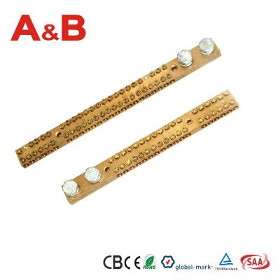 China Easy wiring Yueqing shore terminal terminal bars*connecting neutral *busbar online shipping% for sale