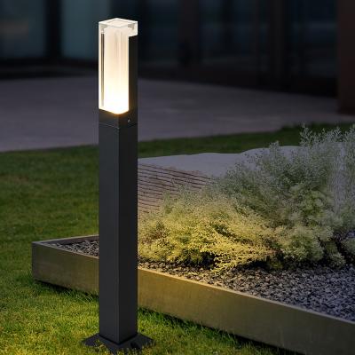 China Outdoor Yard Garden Lights Solar Motion Sensor Path Bollard LED Lawn Lamp Light for Garden, Landscape Yard, Driveway, Walkway for sale