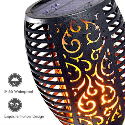 China Garden Outdoor LED Flame Torch Light Waterproof Solar Garden Landscape Light for sale