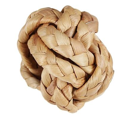 China China Custom Natural Water Viable Hyacinth Material Napkin Rings for Wedding Kitchen Life for sale