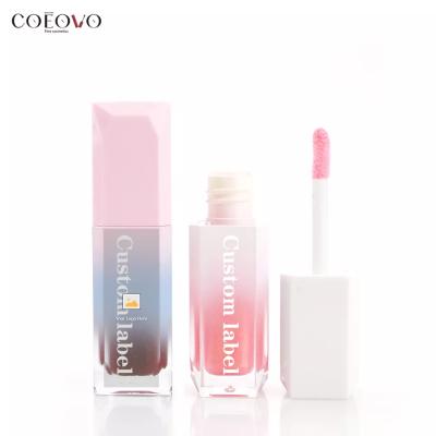 China COEOVO 122 Waterproof Color Mini Vegan Lipstick Clear Waterproof Matte Private Label Lipgloss Lip Liquid Gloss for sale