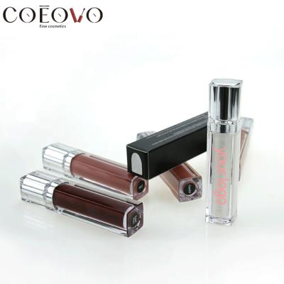 China COEOVO OEM Waterproof 6ml 5ml Make Your Own Lipstick Vegan Matte Private Label Clear Waterproof Liquid Lipgloss for sale