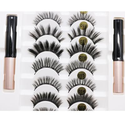 China COEOVO Soft Lashes Dispensers Kit Vendor Faux False Fluffy Eyelash Natural Black Mink Magnetic Eyelashes for sale