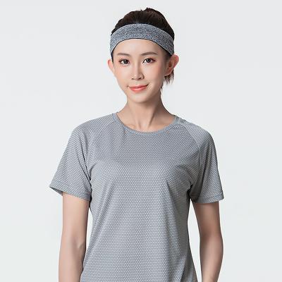 China 2020 New Design Breathable Women Shaping Polyester Quick Dry Crew Wear Custom Workout Shirts For Women for sale