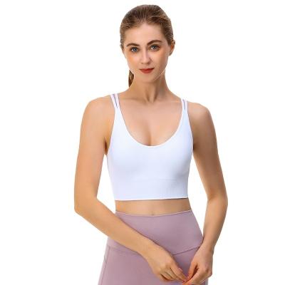 China Fashion Bra Shockproof Breathable Women Yoga Vest Simple Comfortable QUICK DRY Bra Women for sale