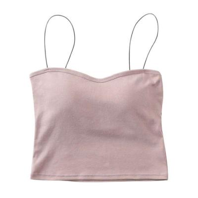 China Casual Fashion Wholesale Simple Women's Sports Bra Vest Breathable Bra Thin Fit Women's Bra for sale