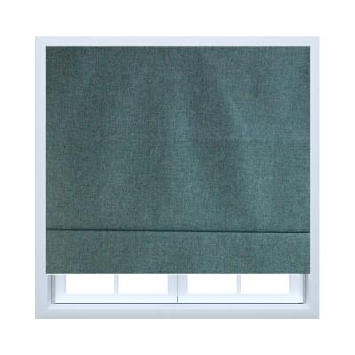 China High quality folding slat polyester wifi control roman shade for sale