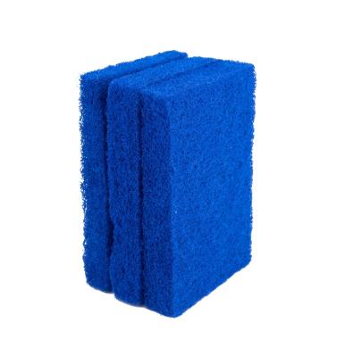 China Küche DH-C1-4 Geschirrreinigung Pad Nylon Mesh Reinigung Pad Schneidmaterial Pad Rohstoff zu verkaufen