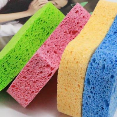 China Thin Sponge for Kitchen Sink Cleaning Custom Natural Vegetable Cellulose Kitchen for sale