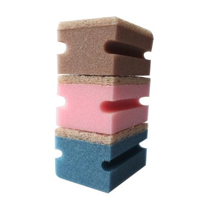 China 500%-750% Water Absorption Cellulose Sponge Scouring Pads for Eco-Friendly Dish Washing for sale