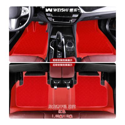 China Easy Cleaned 2022 New Waterproof Nylon Material Car Floor Mats For Honda for sale