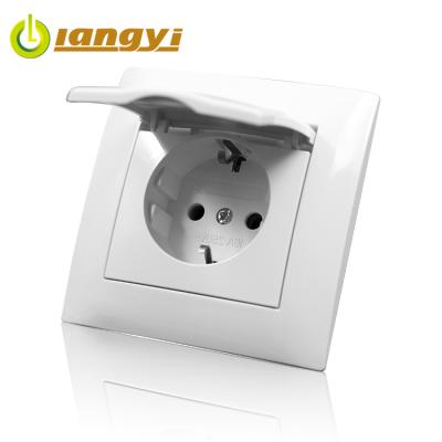 中国 Wholesale Waterproof ABS / ISO Ceramic Base Certificated EU Standard ABS DC Power Socket Ceramic Waterproof Base 販売のため