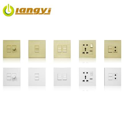 중국 Custom Two Strip One Way Home Wall Light Switch Asian Standard Two Strip One Way Professional Factory 판매용