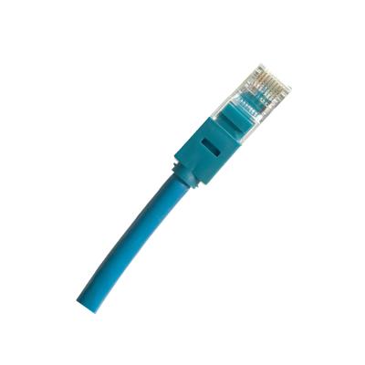 China Blue Gigabit Ethernet , Customized 5m cat6 network cable U/UTP Rj45 patch cord for sale