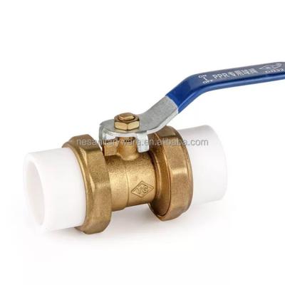 China QF07 Modern Special Design PPR Brass Ball Valve Handles for sale