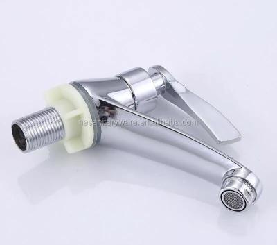 China NES-Z12 Thailand Faucets Special Zinc Design Metered Single Cold Basin Faucet for sale