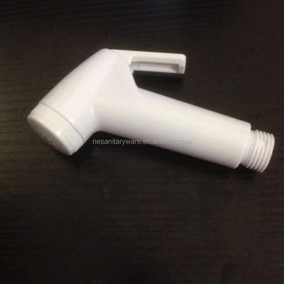 China FG14 Easy Installation Spray Toilet Health Faucet White Popular Plastic Shattaf Bathroom Bidet for sale