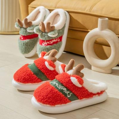 China Winter Fashion Trend Fashion Trend Extra Soft Warm Fluffy Slipper Thick Unique Women's Thick Fur Slippers Indoor Home Extra Soft Plush for sale