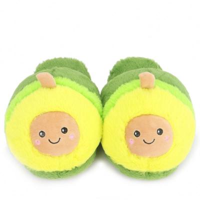 China New Arrival Indoor Style Lightweight Avocado Slippers For Women Warm Slippers for sale