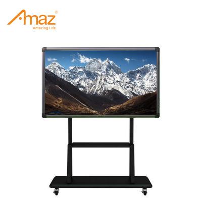 China Interactive Classroom TV 65 Inch 4K Billboard Smart Flat Panel All In One Multi Touch TV For Classroom And Meeing for sale