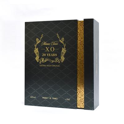 China Biodegradable Custom Logo Black Luxury Cardboard Magnetic Folding Gift Box Packaging Closure With Foam for sale