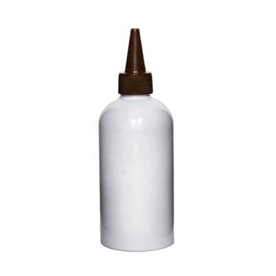 China Liquid Packing In Stock Dye Bottle Pet Squeeze Sause Bottle With Long Pointed Tip Pet Sauce Empty Clear Plastic Squeeze Bottle With Twist Cap for sale