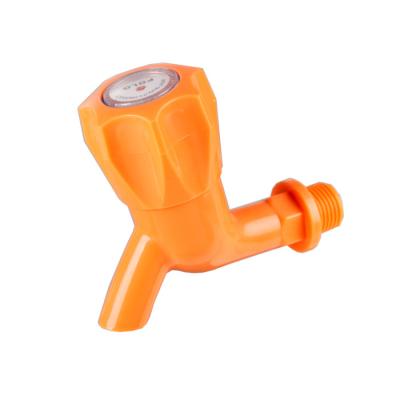 China Direct Supply Modern Polo Most Demanded Plastic Taps in India Colorful ABS PP Short Bibcock for sale